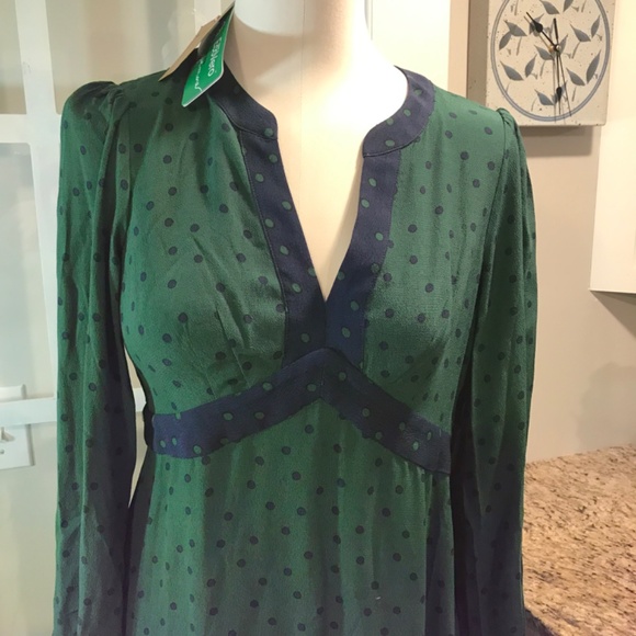 NWT Boden Imelda eco Polka dot Midi dress - Picture 6 of 16